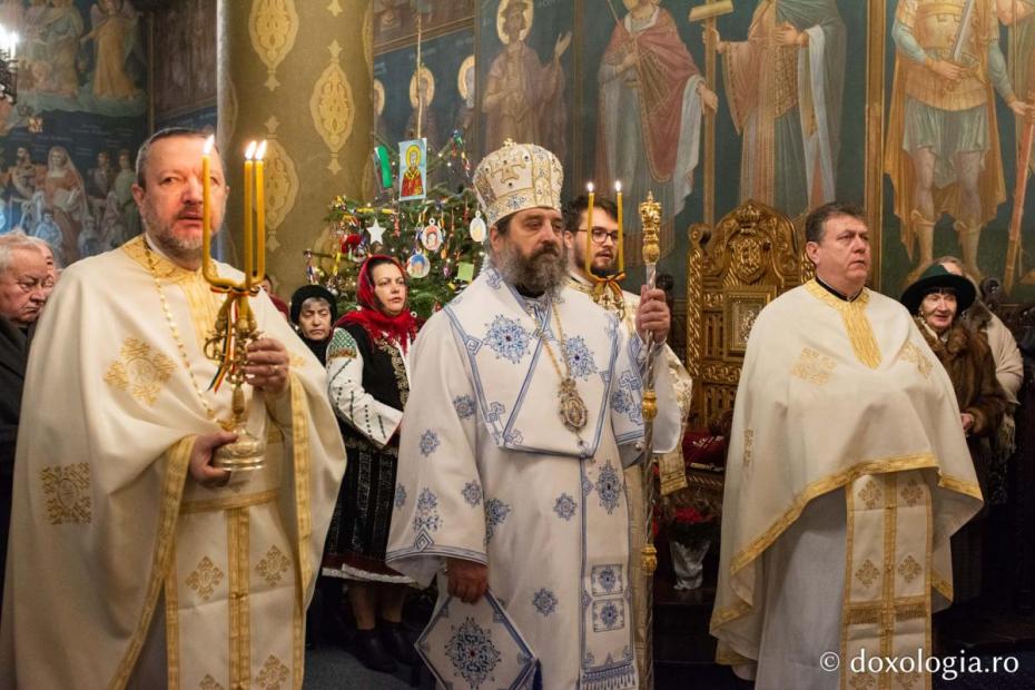 PS Nichifor a slujit la hramul Paraclisului Mitropolitan „Sfântul Nicolae Domnesc” din Iași / Foto: Mihail Vrăjitoru