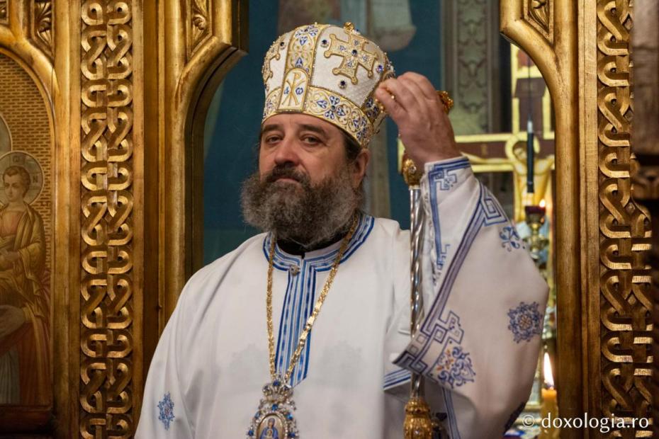 PS Nichifor Botoșăneanul, rostind cuvântul de învățătură / Foto: Mihail Vrăjitoru